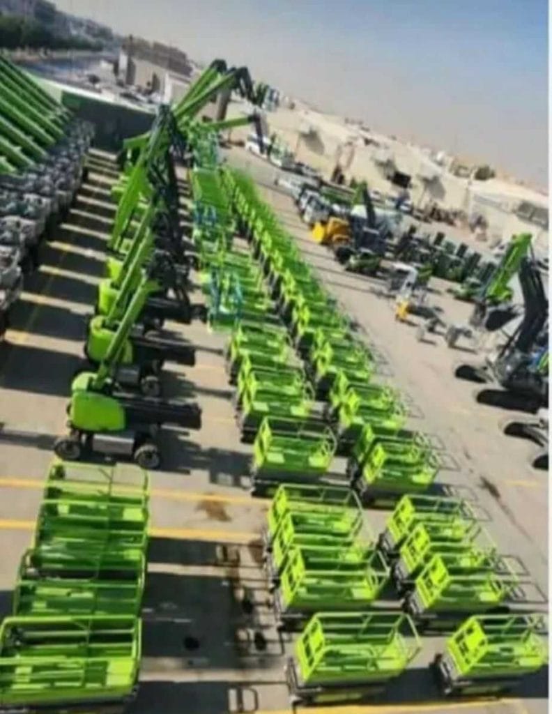 رافعات سيزر لفت للايجار