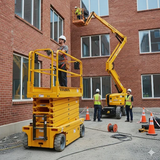 تأجير سقالات كهربائية